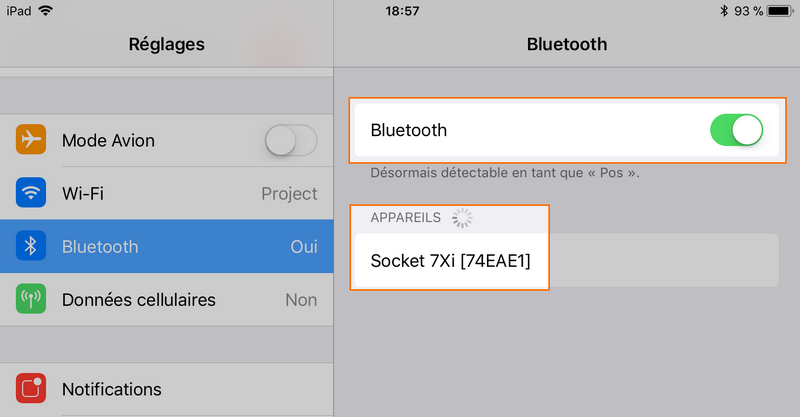 bluetooth device search 