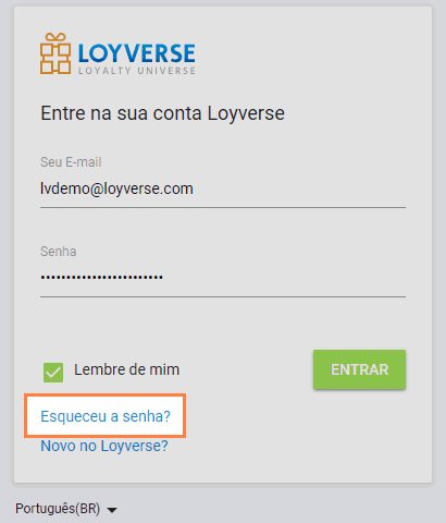 esqueci minha senha, como recupera-la? – aiqfome