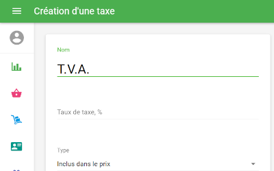Nommez votre taxe