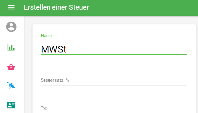 Benennen Sie Ihre Steuer