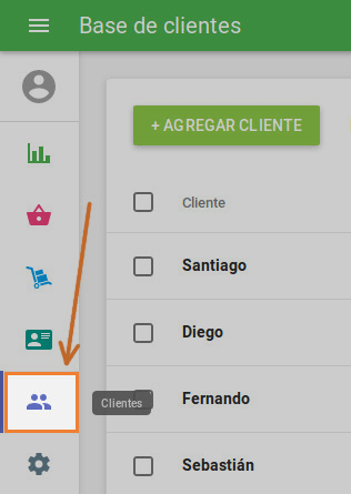 Base de clientes