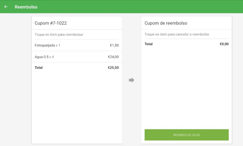 Comprovante de Reembolso