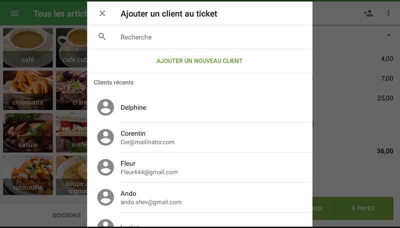 Ajouter un nouveau client