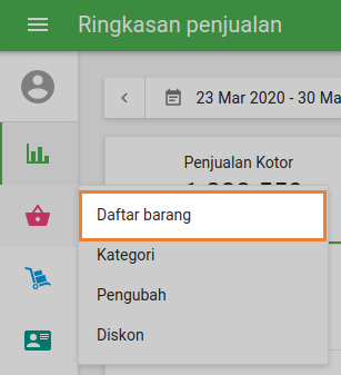 Daftar Barang