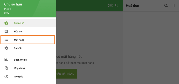 Mặt hàng