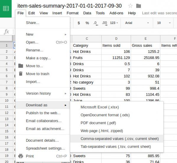 5.1.2. CSV file format — GIFtoolsCookbook 1.0 documentation