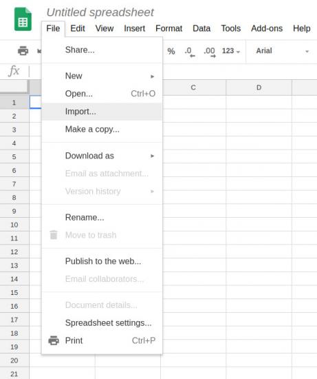 How To Open Csv File In Google Sheets Loyverse Help Center