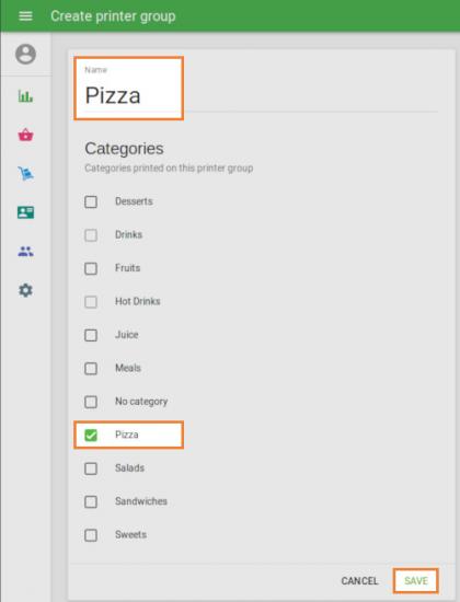 printer group Pizza