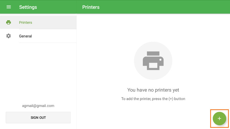 Creating a printer 