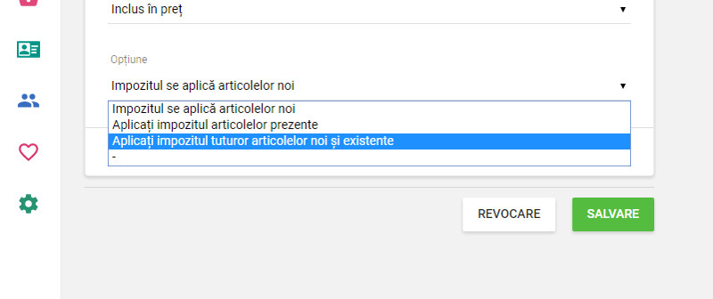 Selectaţi articolele