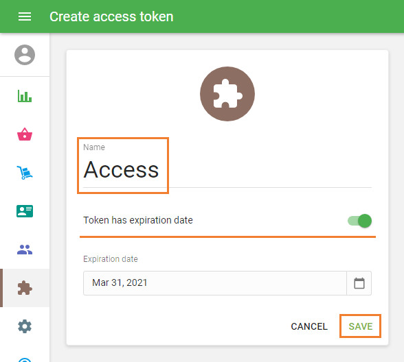 How to Create Tokens for API | Loyverse Help Center