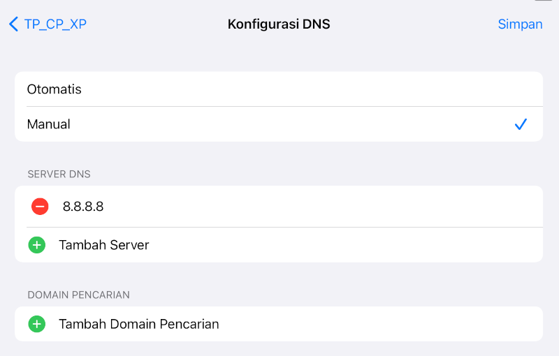 server DNS Manual