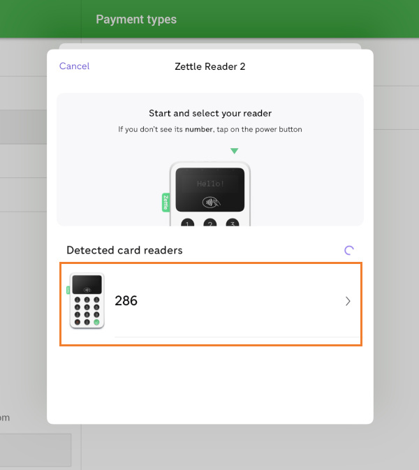 detecting of card reader