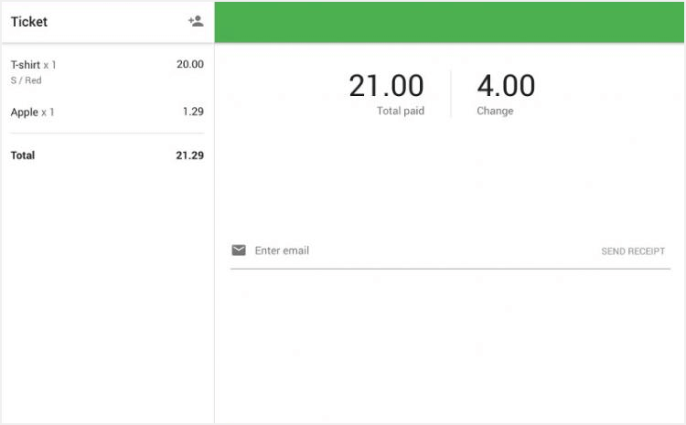 change with consideration of rounding