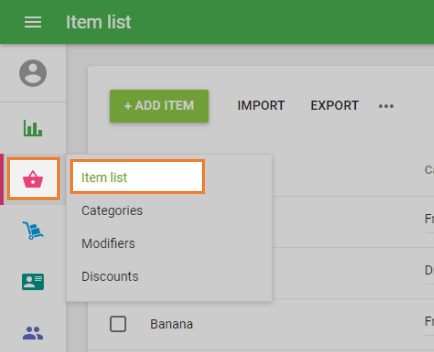 Add Items