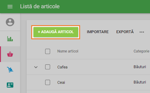 Adauga articol